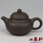 黑泥扁腹壺,宜興紫砂壺,一廠壺廠貨,早期壺老壺