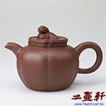 紫砂臥獅1980年代中國宜興一廠原礦紫砂壺